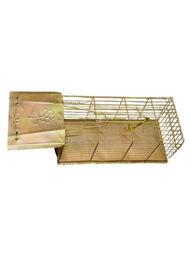 مصيدة فئران معدنية أوتوماتيكية - سلك مجلفن شديد التحمل - Image 1